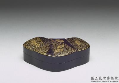 图片[2]-Knot-shaped lacquer box, Ch’ing dynasty-China Archive